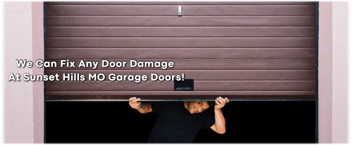 Garage Door Off Track In Sunset Hills MO
